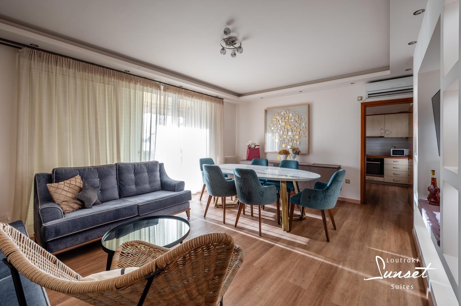Ferienwohnung Loutraki Sea Sunset Exterior foto